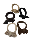Neutral Bow Hair Ties