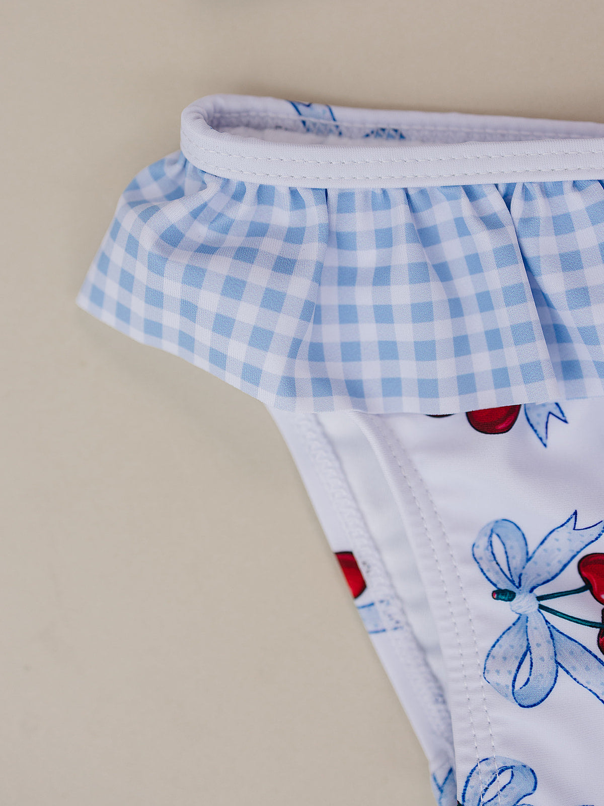 Two Piece Swimsuit | Blue Cherry