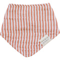 Pink Stripes Classic Muslin Bib