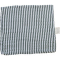 Green Stripes Muslin Burp Cloth