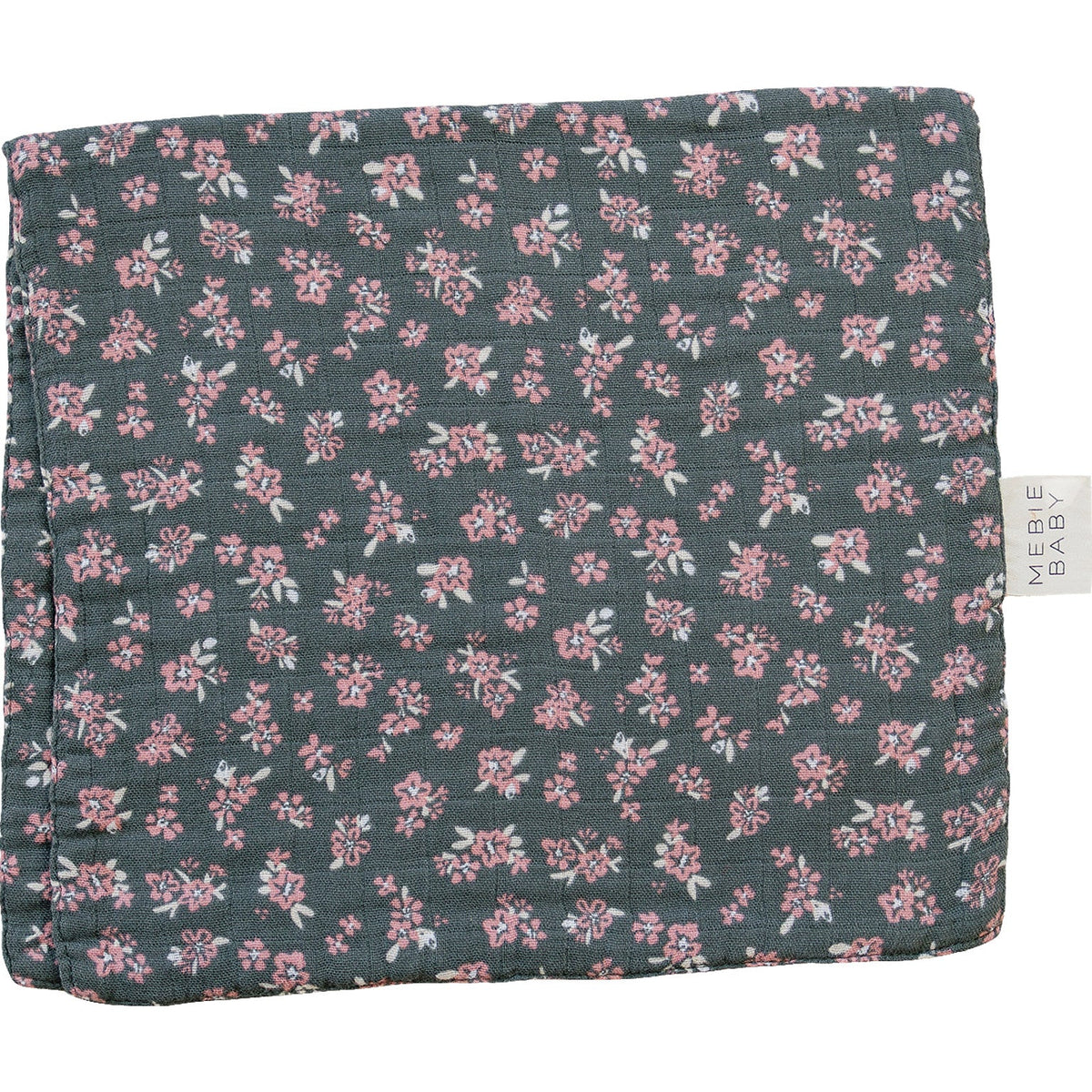 Olive Bloom Muslin Burp Cloth