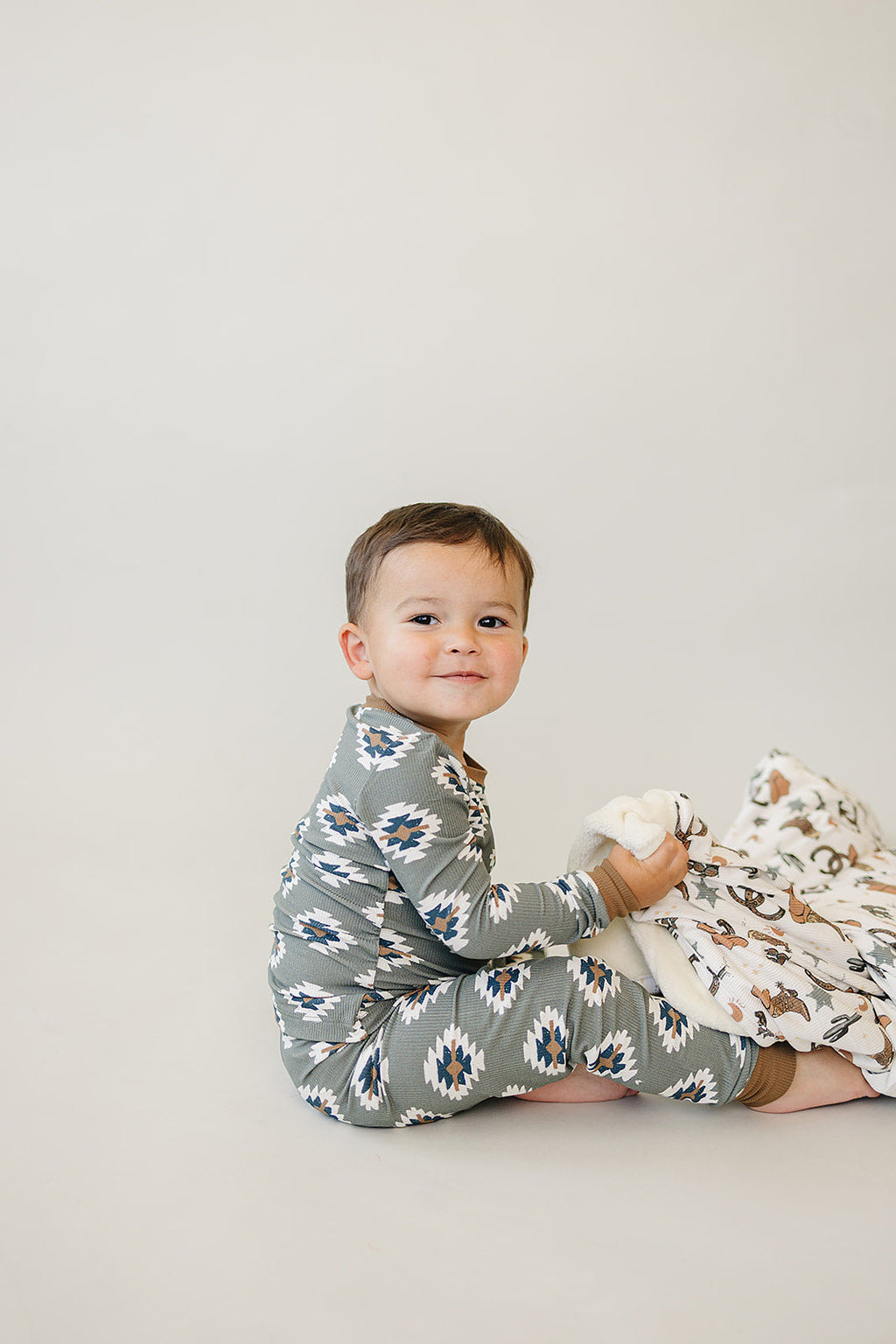 Outlaw Cowboy Bamboo Fleece Quilt